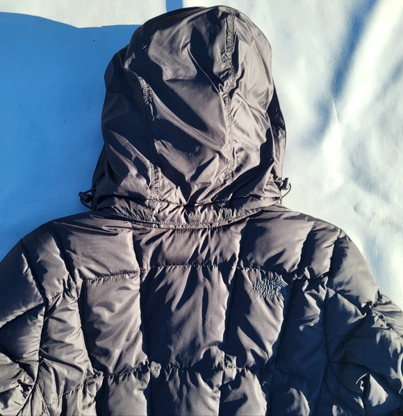 North Face 550 Womens Long Down Puffer Coat - Picture 5 of 11